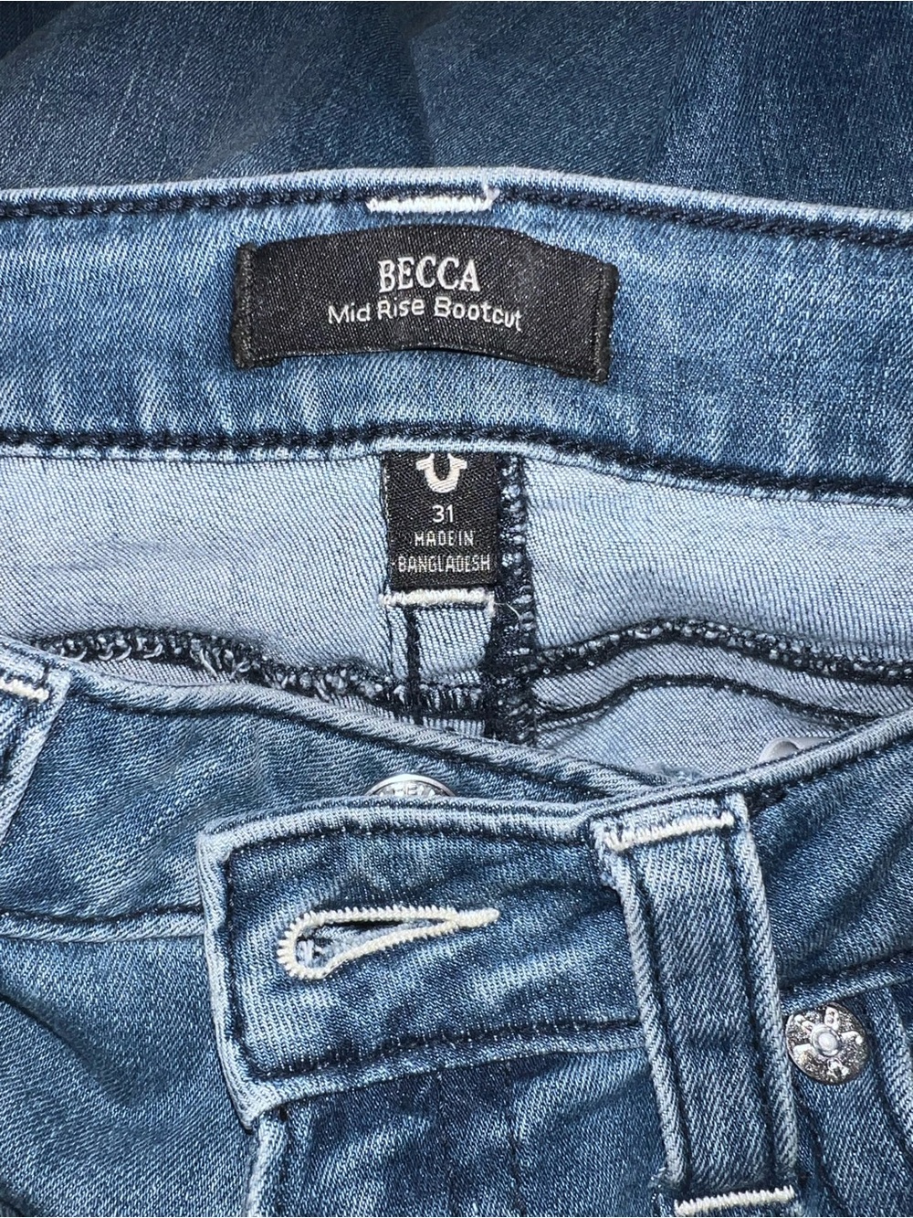 True Religion Becca Mid-Rise Bootcut Jeans - Picture 4 of 5